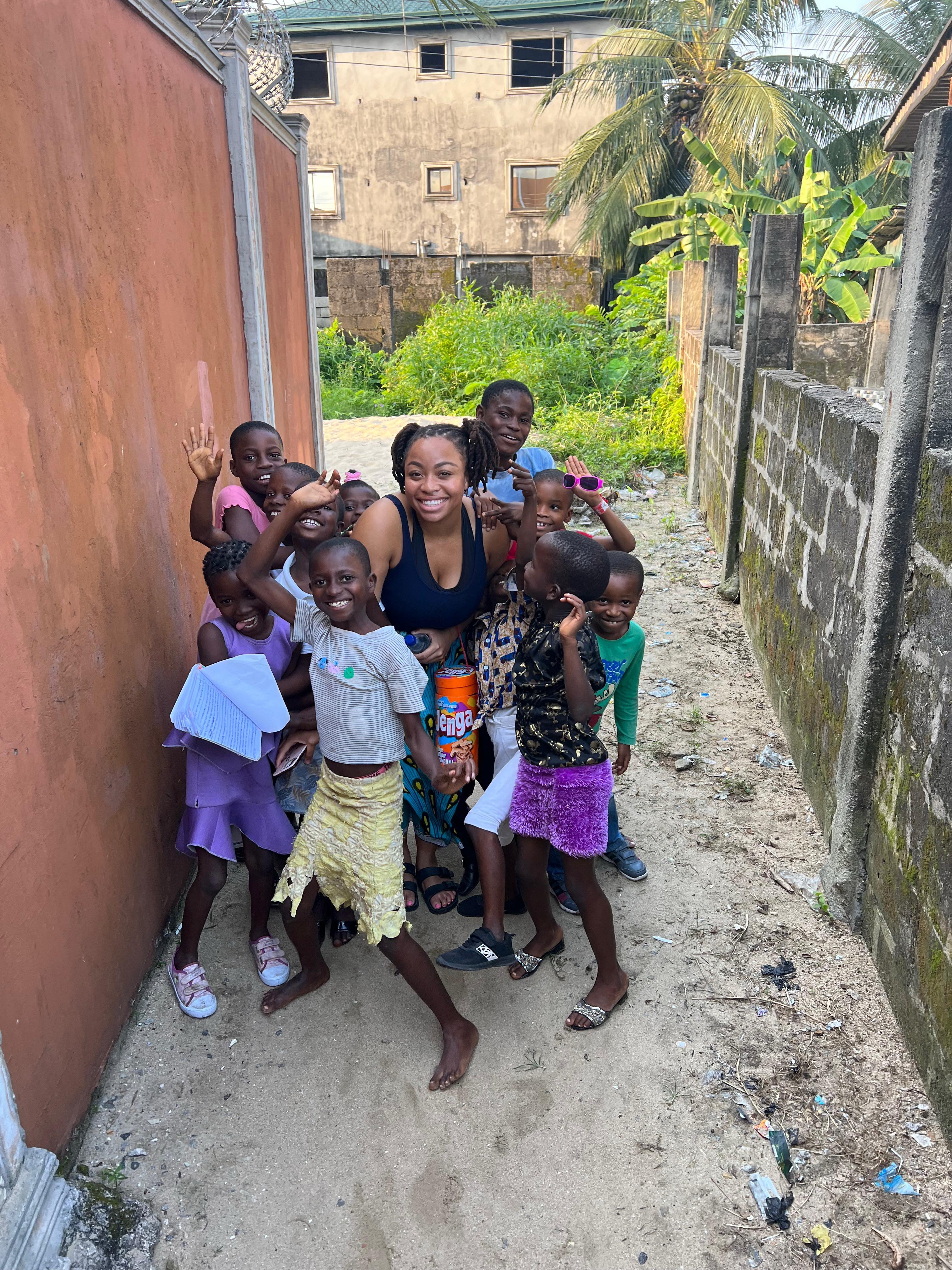 Students at Opubo Excellence