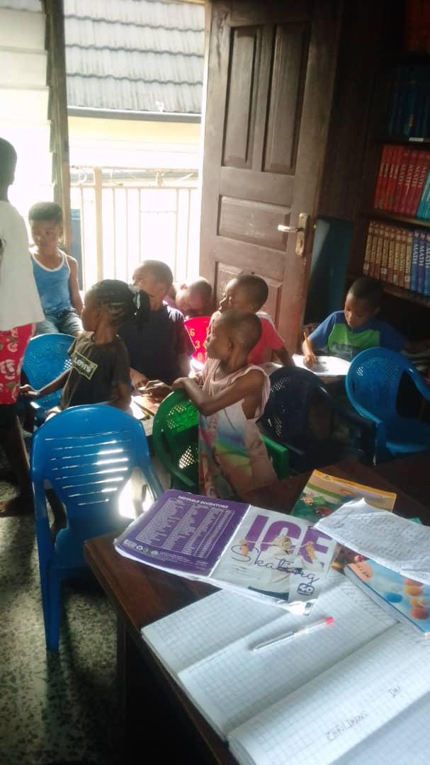 Students in classroom